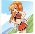 Anime Cheerleader by Anonymous