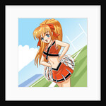 Anime Cheerleader by Anonymous