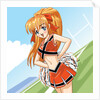 Anime Cheerleader by Anonymous