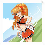 Anime Cheerleader by Anonymous