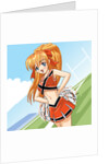 Anime Cheerleader by Anonymous