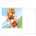 Anime Cheerleader by Anonymous