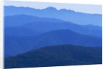 Mountain Ridges at Dawn in Australian Alps by Anonymous