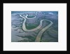 Meandering river in the Kimberley Region of Western Australia, aerial view by Anonymous