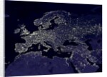 Europe at Night by Anonymous