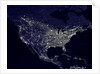 North America at Night by Anonymous
