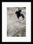 Skateboarder Performing Tricks by Anonymous