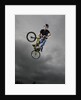 BMX Biker Performing Tricks by Anonymous
