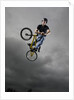 BMX Biker Performing Tricks by Anonymous