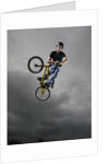 BMX Biker Performing Tricks by Anonymous