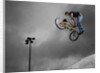 BMX Biker Performing Tricks by Anonymous