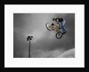 BMX Biker Performing Tricks by Anonymous