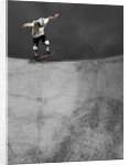 Skateboarder Performing Tricks by Anonymous