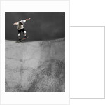 Skateboarder Performing Tricks by Anonymous