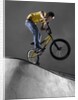 BMX Biker Performing Tricks by Anonymous