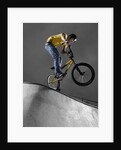 BMX Biker Performing Tricks by Anonymous