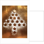 Outline of Christmas Cookies Arranged into Tree Shape by Anonymous