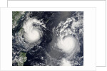 Typhoons Saomai and Bopha by Anonymous