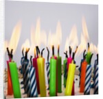 Burning Birthday Candles by Anonymous