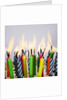 Burning Birthday Candles by Anonymous