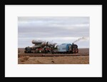 Spacecraft on the Way to Launch Pad by Anonymous