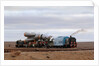 Spacecraft on the Way to Launch Pad by Anonymous