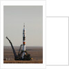 Soyuz Spacecraft on the Launch Pad by Anonymous