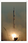 Soyuz Spacecraft Lifting Off by Anonymous