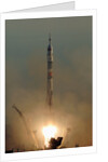 Soyuz Spacecraft Lifting Off by Anonymous