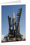 Soyuz on Launch Pad by Anonymous