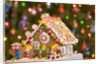 Gingerbread House at Christmas by Anonymous