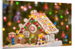 Gingerbread House at Christmas by Anonymous