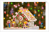 Gingerbread House at Christmas by Anonymous