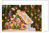 Gingerbread House at Christmas by Anonymous