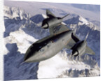 NASA SR-71 Research Aircraft in Flight by Anonymous