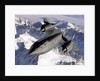NASA SR-71 Research Aircraft in Flight by Anonymous