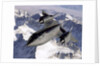 NASA SR-71 Research Aircraft in Flight by Anonymous