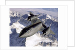 NASA SR-71 Research Aircraft in Flight by Anonymous