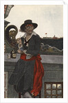 Kidd on the Deck of the Adventure Galley by Howard Pyle