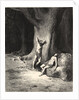 They Heard, and From His Presence Hid Themselves Among the Thickest Trees by Gustave Dore