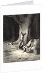 They Heard, and From His Presence Hid Themselves Among the Thickest Trees by Gustave Dore