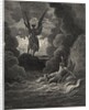 Forthwith Upright He Rears from off the Pool His Mighty Statureby Gustave Dore by Anonymous