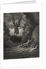 Forthwith Upright He Rears from off the Pool His Mighty Statureby Gustave Dore by Anonymous