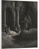 Before the Gates There Sat on Either Side a Formidable Shape by Gustave Dore