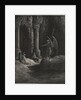 Before the Gates There Sat on Either Side a Formidable Shape by Gustave Dore