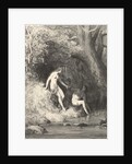 Adam and Eve in Paradise by Gustave Dore