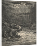And Seems a Moving Land; and at His Gills Draws In, and at His Trunk Spouts Out, a Sea by Gustave Dore