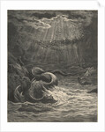 And Seems a Moving Land; and at His Gills Draws In, and at His Trunk Spouts Out, a Sea by Gustave Dore