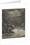And Seems a Moving Land; and at His Gills Draws In, and at His Trunk Spouts Out, a Sea by Gustave Dore