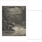 And Seems a Moving Land; and at His Gills Draws In, and at His Trunk Spouts Out, a Sea by Gustave Dore